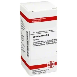 DHU Strophanthus D 6 Tabletten, 80 St- S