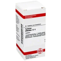 DHU Tartarus stibiatus D 4 Tabletten, 80 St- T