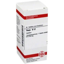 Thuja D 12 Tabletten, 80 St^DHU Hot