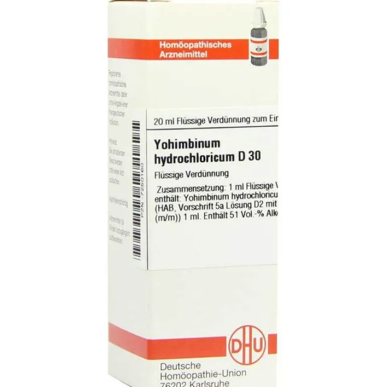 DHU Yohimbinum hydrochloricum D 30 Dilution, 20 ml- W-Z