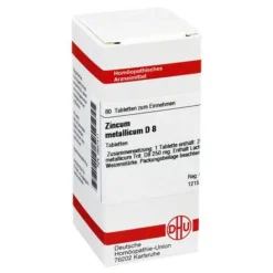 DHU Zincum metallicum D 8 Tabletten, 80 St^ Discount