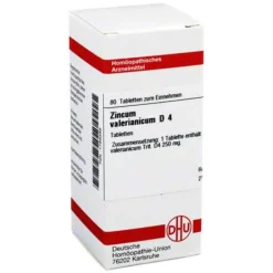 DHU W-Z-Zincum valerianicum D 4 Tabletten, 80 St