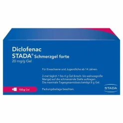 Stada Diclofenac ® Schmerzgel forte 20 mg/g Gel, 150 g- Diclofenac