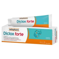 Diclox forte - Schmerzgel 2 %, mit Diclofenac, 150 g^Ratiopharm
