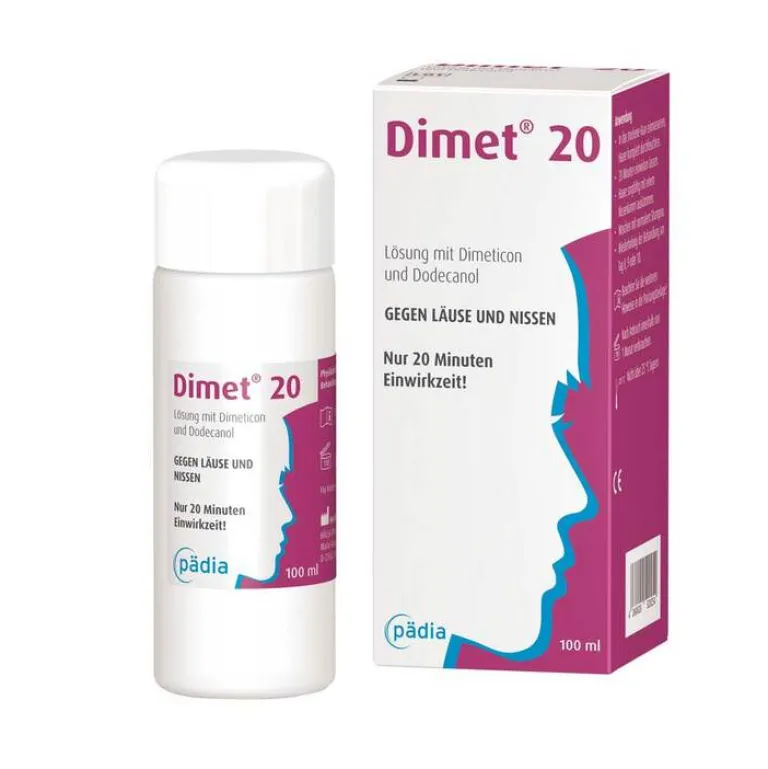 Dimet Läuseshampoo-® 20 Lösung, 100 ml
