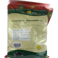 Dinkelkern Wärmekissen mit Bezug 20x30cm, 1 St^CareLiv Sale
