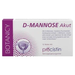 Feelgood Mannose-D-Mannose + Cranberry Akut Sticks, 12 St