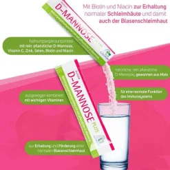 D-Mannose Plus 2000 mg Sticks, 15X2.47 g^Avitale Hot