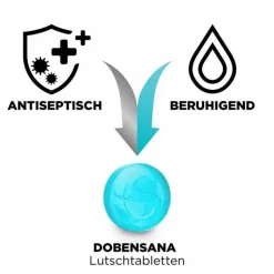 Dobensana Eukalyptus & Menthol 1,2mg / 0,6mg Lut.-T., 16 St- Halsschmerztabletten