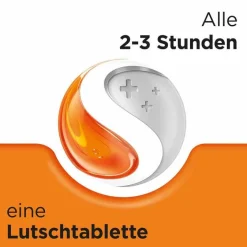 Dobensana Orangengeschmack 1,2 mg / 0,6 mg Lutschtabletten, 16 St- Halsschmerztabletten