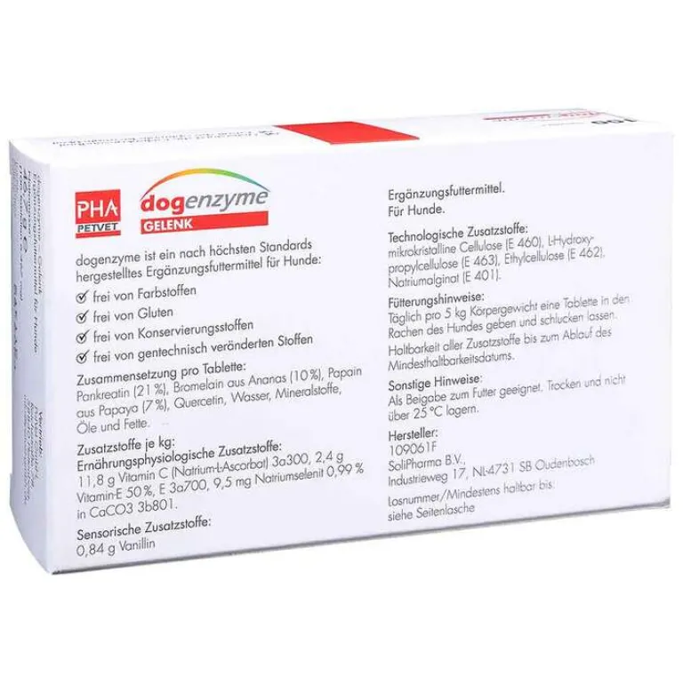 PhA Bewegungsapparat-Dogenzyme Gelenk magensaftresistent Filmtabletten vet. (für Tiere), 100 St