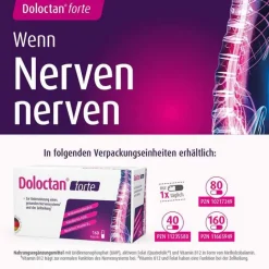 Doloctan Hirnleistung & Nerven-forte Kapseln, 40 St