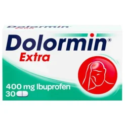 Dolormin ® Extra mit 400 mg Ibuprofen bei Schmerzen, 30 St- Zahnschmerztabletten|Kopfschmerztabletten