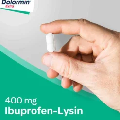 Dolormin ® Extra mit 400 mg Ibuprofen bei Schmerzen, 30 St- Zahnschmerztabletten|Kopfschmerztabletten