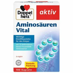 Doppelherz Aminosäuren-Aminosäuren Vital Kapseln, 100 St