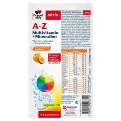A-Z Multivitamin+Mineralien Brausetabletten, 15 St^Doppelherz Outlet