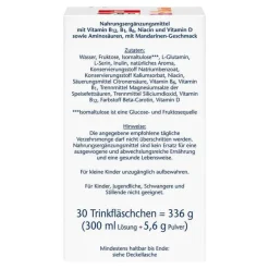 Doppelherz B12 + D3 Duo Aktiv Trinkampullen, 30 St- Vitamin D (Colecalciferol)|Vitamin B12 (Cobalamin)