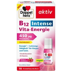 B12 Intense Vita-Energie Trinkflasche , 18 St^Doppelherz Sale