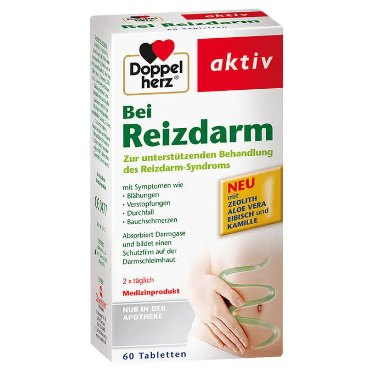 Doppelherz bei Reizdarm Tabletten, 60 St- Verdauung
