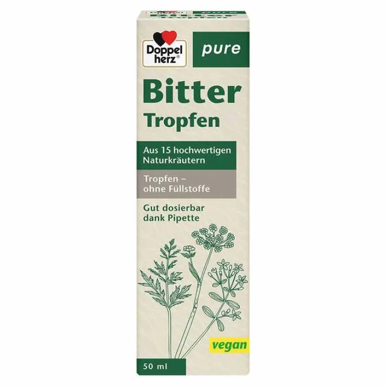Bitter Tropfen pure, 50 ml^Doppelherz