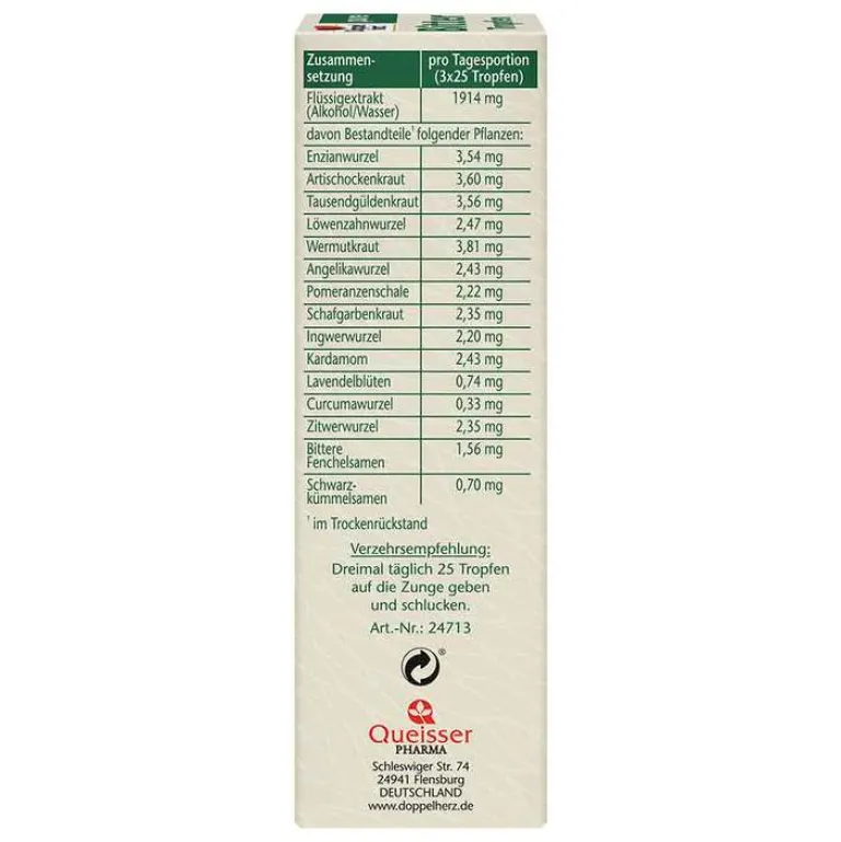 Bitter Tropfen pure, 50 ml^Doppelherz