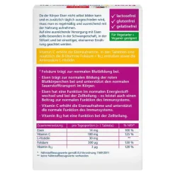 Doppelherz Eisen+Vitamin C+L-Histidin Tabletten, 30 St- Aminosäuren|Eisenversorgung
