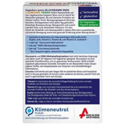 Doppelherz Glucosamin-Chondroitin-Glucosamin 1000 + Curcuma vegan syst.Kapseln , 60 St