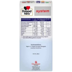 Doppelherz Glucosamin-Chondroitin-Glucosamin 1000 + Curcuma vegan syst.Kapseln , 120 St