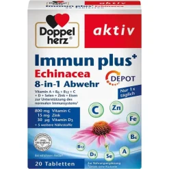Immun plus Echinacea Depot Tabletten, 20 St^Doppelherz Clearance