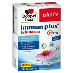 Immun plus Echinacea Depot Tabletten, 120 St^Doppelherz New