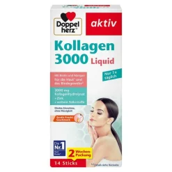 Doppelherz Kollagen-Kollagen 3000 Liquid Sticks, 14 St