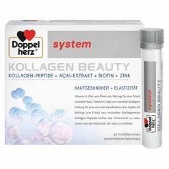 Doppelherz Kollagen Beauty system Trinkfläschchen, 30 St- Kollagen