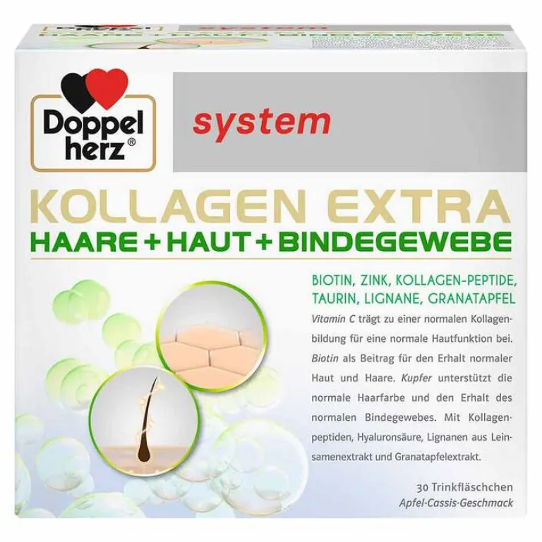 Doppelherz Kollagen-Kollagen Extra system Trinkampullen, 30 St