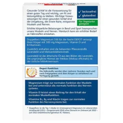 Doppelherz Magnesium 500 für die Nacht Tabletten, 30 St- Magnesium