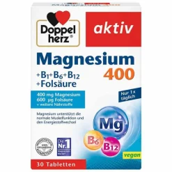 Magnesium 400 mg Tabletten, 30 St^Doppelherz