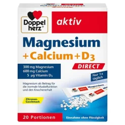 Magnesium+Calcium+D3 Direct Pellets, 20 St^Doppelherz Discount