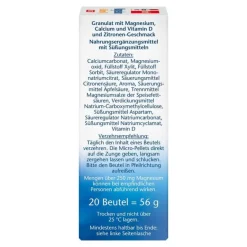 Magnesium+Calcium+D3 Direct Pellets, 20 St^Doppelherz Discount