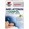 Doppelherz Melatonin Tabletten-Melatonin + Hanföl system Kapseln, 30 St