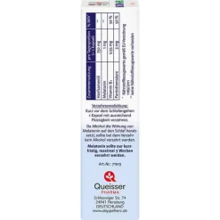 Doppelherz Melatonin Tabletten-Melatonin + Hanföl system Kapseln, 30 St