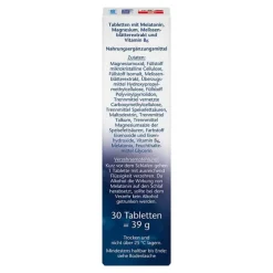 Doppelherz Melatonin + Magnesium 400 Tabletten, 30 St- Melatonin Tabletten