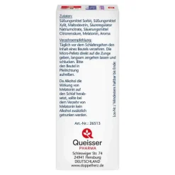 Doppelherz Melatonin Tabletten-Melatonin Direct Schneller Einschlafen, 20 St