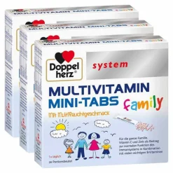 Multivitamin Mini-Tabs family system, 3x20 St^Doppelherz Outlet