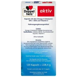 Omega-3 1.400 Kapseln, 120 St^Doppelherz Online