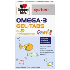 Omega-3 Gel-Tabs family system , 60 St^Doppelherz New