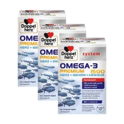 Omega-3 Premium 1500 system Kapseln, 3x120 St^Doppelherz