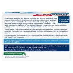 Doppelherz Omega 3 Kapseln-Omega-3 Seefischöl 1000 Kapseln, 240 St