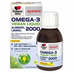 Omega-3 vegan Liquid 2000 system, 100 ml^Doppelherz Best