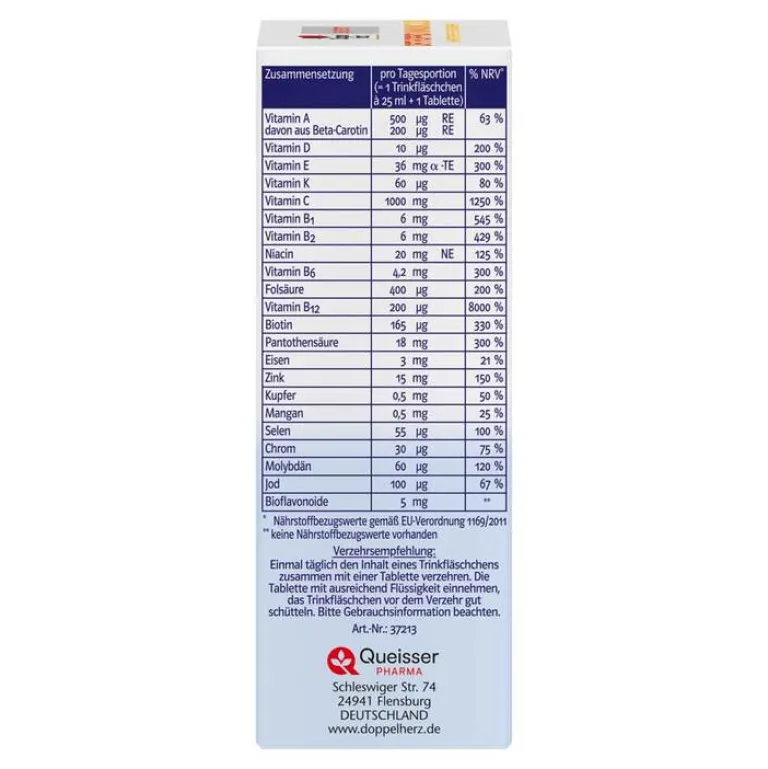Doppelherz Immunsystem-Orthopro Immun Duo system Trinkampullen, 7 St