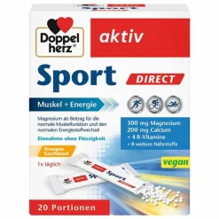 Doppelherz Drinks-Sport Vitamine+Mineralien Direct Pellets, 20 St