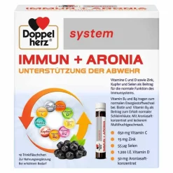 Doppelherz Multivitamine|Immunsystem-system Immun+Aronia Ampullen, 10 St